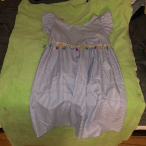 Babydoll dress with open back